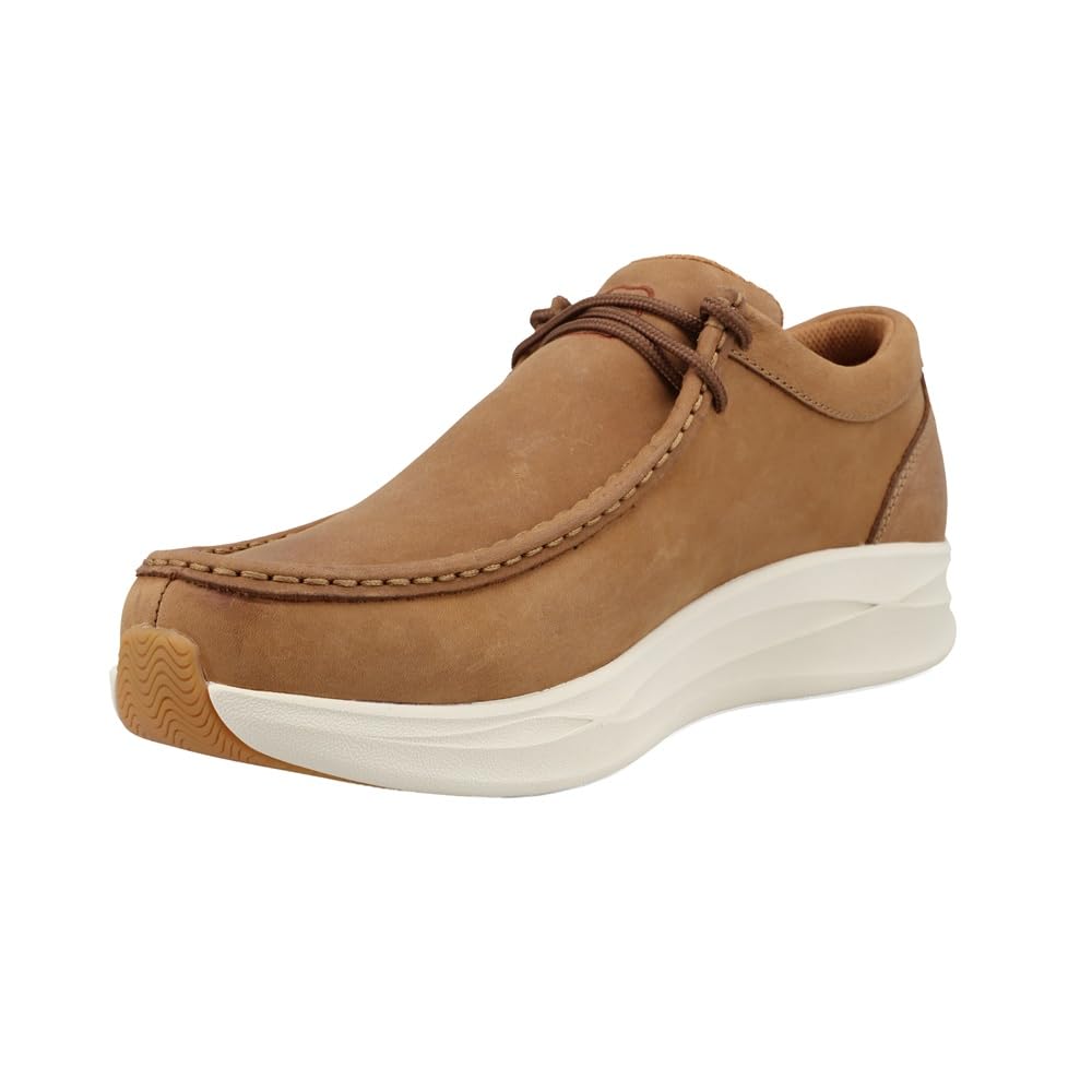Twisted X Men’s Ultralite X Casual, Moc Toe with Ultralite X, Chestnut, 10.5 W