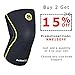 Knee Brace Arthritis Pain Relief Knee Support Heavy Duty Neoprene Sport Compression Sleeve (5 Sizes)