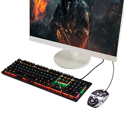 Mechanical Keyboard for Gaming & Working, Gaming Keyboard with RGB