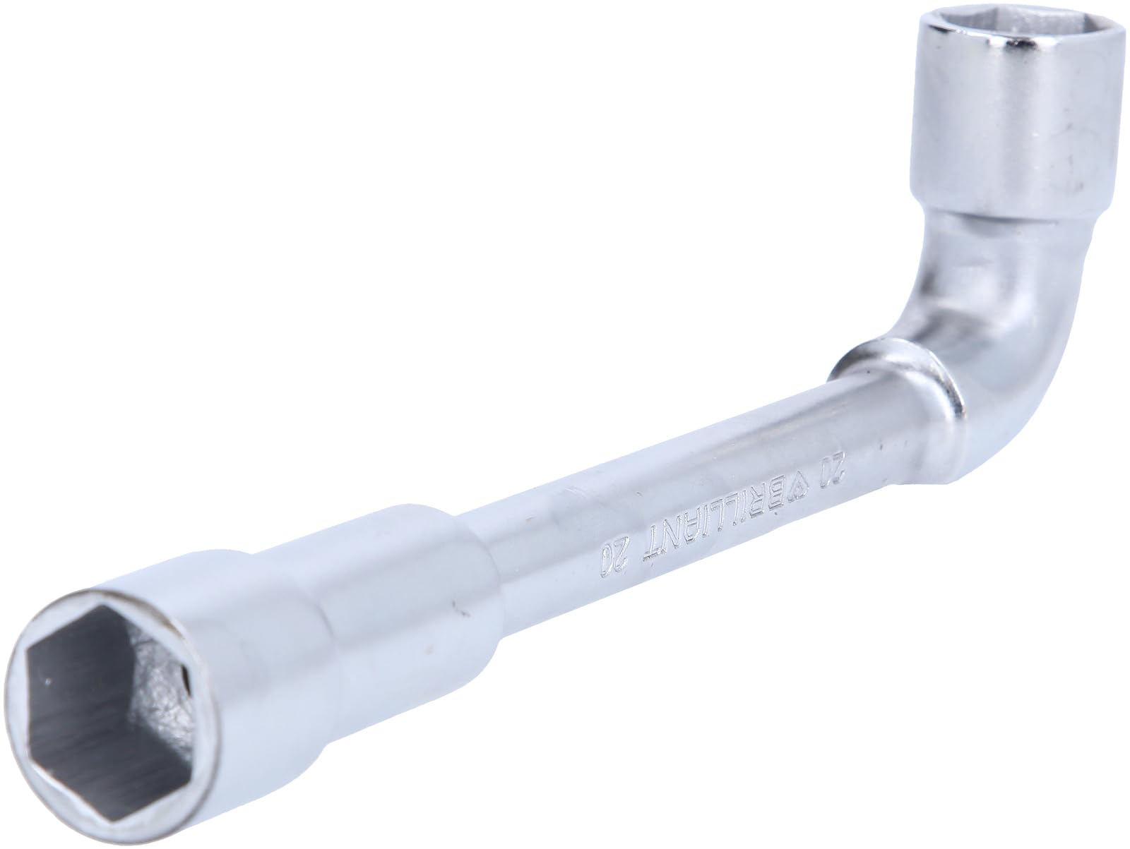 BRILLIANT TOOLS BT015020 Double Socket Spanner 20 mm [Powered by KS Tools]