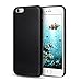 iPhone 6s Case, LoHi iPhone 6 Case Lightweight Slim Snug Fit Bumper Case [Scratch-free] Anti-slip Microfiber Back Cover [Shock Absorption] Matte Case for Apple iPhone 6 6s 4.7 Inch - Black.