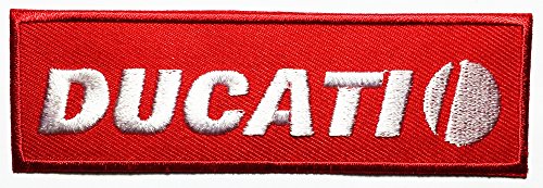 Ducati monster service Motorcycles Biker Racing Sport logo patch Jacket T-shirt Sew Iron on Patch Badge Embroidery