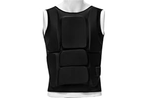 1. Adjustable Karate Chest Guard With Foam Padding Breathable Polyester & Secure Straps For Training Sparring Chest Protector