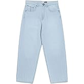 Volcom Mens Billow Loose Fit Baggy Denim Jeans – Relaxed Vintage Style, Soft Cotton Denim, Wide Leg