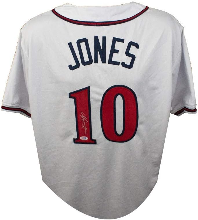 chipper jones baseball jersey