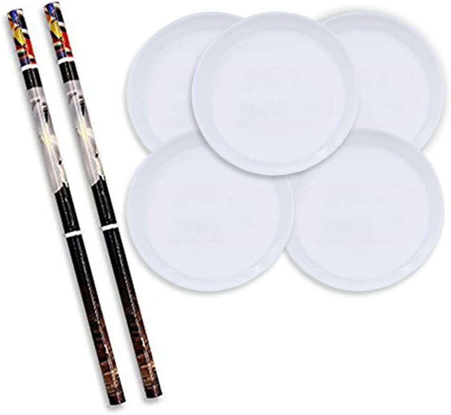 MEILINDS Nail Art Gem Picker Self Adhesive Rhinestones Resin Pencil Crystal Pick up Tool Wax Pen Tools 2 PCs + 5 Pcs Beads Holder Tray