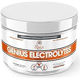 Genius Electrolyte Powder – Natural Hydration Booster | Endurance Supplement with Electrolytes (Potassium, Magnesium, Zinc) - Sugar Free, Vegan, Keto Friendly Energy - Orange Fizz (Drink Mix), 30 Sv