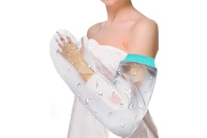EuyiHlybt Cast Cover Waterproof Arm Cast Cover for Shower, Soft Comfortable Cast Protector for Shower Arm, Reusable Cast Cove