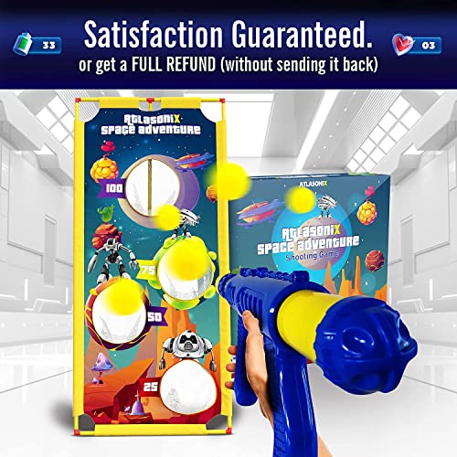 Space Adventure Toy Shooter Game Set Shooting Game Kit Includes