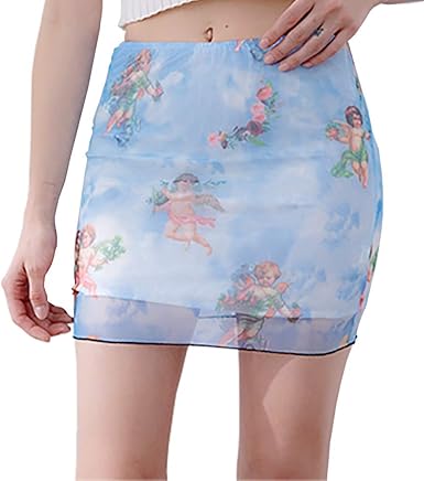 amazon blue skirt