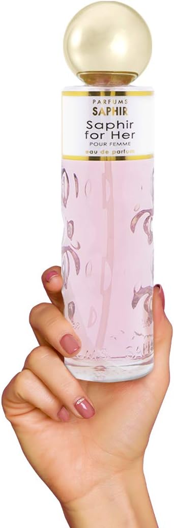 PARFUMS SAPHIR for Her Eau de Parfum Spray for Women 200 ml, For Him, 200 ml (Pack of 1) - Image 5