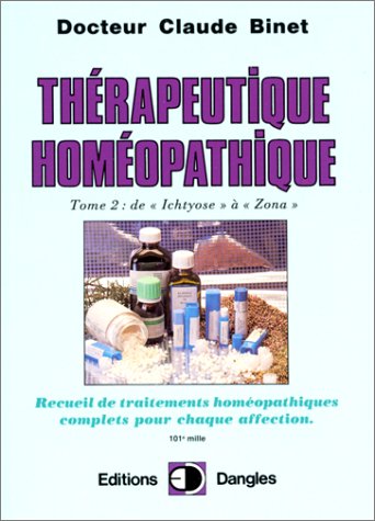 Thérapeutique homéopathique