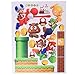 ULAKY Colorful Super Mario Wall Stickers Removable Kids Boys Nursery Play Room Decor
