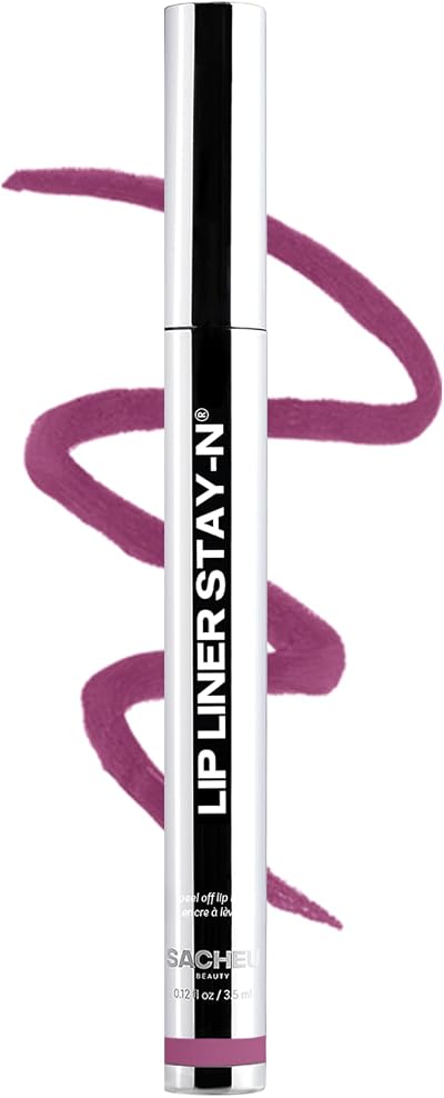 Sacheu STAY-N Peel Off Lip Stain Plum Vegan Cruelty Free Long Lasting