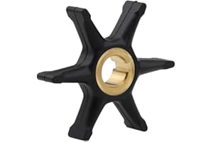 LucaSng Water Pump Impeller Fits 9HP 9.5HP 10HP Johnson Evinrude OMC Outboards Replace 377178 775519