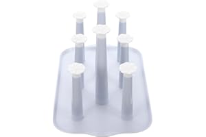 SEWCHICS Water Bottle Drying Rack Upside Down Drain Design for Kitchen Countertop and Coffee Table Storage