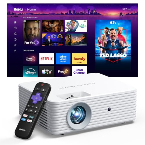 ELEPHAS Roku Smart Projector