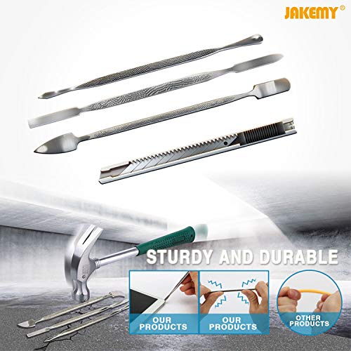 Jakemy Screwdriver Set, 99 in 1 Repair Tool kit, 50 Magnetic Precision Driver Bits, Pocket Tool Bag for iPhone 8/ Plus/PC/Macbook/Tablet - Thumbnail 4