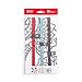 Erin Condren Elastic Bands Trio Classic Set, Red, Turquoise, Grey (Acc-ELSB)