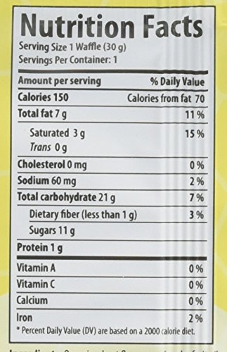Honey Stinger Waffle Pack, Lemon, 1 ounce, pack of 16