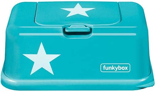 Funkybox - Caja Porta Toallitas Húmedas (Aqua Star): Amazon.es: Bebé
