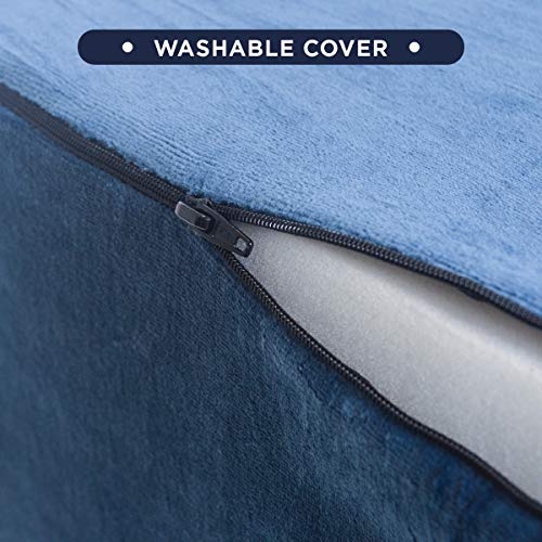 Milliard Double Leg Elevator Wedge Pillow 9.5 in., Foam Bed Wedge