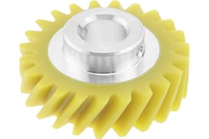 LT Easiyl W10112253 Mixer Worm Gear Replacement Yellow Compatible with KitchenAid 5KSM150 5KSM45 5KSM90 5KSM125 5KSM175 5KSM185 5KSM156 5K45SS