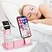 Apple Watch Stand,GUANCHI Aluminum 4 in 1 Apple Watch iPhone AirPods Charger Stand Dock Station for Apple Watch 3/2/1/ AirPods/iPhone X/8/8Plus/7 Plus /6S /6S Plus/iPad- Rose Gold
