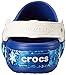 Crocs Kids' CrocsLights Frozen Light-Up Clog (Toddler/Little Kid), Cerulean Blue/Oyster, 8 M US Toddler