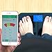 A ADAM ELEMENTS Smart Scale Digital Weight and Body Fat Composition Analyzer with Smartphone App