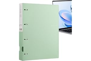 Folders for Documents - 4 Ring Binder Dividers Organizer,12 X 10 Inch Binder Folders - for Office School Recipe Letter Artwor