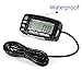 Jayron Inductive Hour Meter Tachometer with Backlight for Maramotors,Marine Engines,Inboards and Outbard Pumps