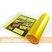 Free Tool Kit 12"x12" (1FT x 1FT) Glossy JDM Golden Yellow 3000k Tint Headlight Fog Lights Taillight Smoke Vinyl Film Self Adhesive