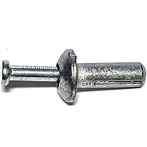 thumbnail image 2 of Cobra Drive Nail Anchor - 1/4 X 2 Inch, Masonry Anchor For Medium-Duty Fastening, Zinc Alloy & Steel 2 of 14