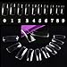 New8Beauty Full Fake Nails Tips Clear (500pcs) & Nail Art Practice Fingers (5 pcs)- Best DIY False Nails Acrylic, Gel and Wrap Manicure Decoration Design Accessories Tools Kit Set Supplies