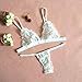 HOT Sale Lingerie!Canserin Women Sexy Lingerie Babydoll Vest Top Bra+Pants Set (L)