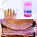 DIY Slime Kit Supplies for Kids - AUNOOL Clear Crunchy Slime Kit for Gifts, Include Colorful Slime Foam Beads Glitter Fruit Slices and Fishbowl Beads (27Pack)