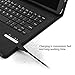 Vivefox iPad 9.7 Keyboard + Leather Case - 2018 iPad Folio Stand Cover, Detachable Keyboard Case with Pencil Holder, Auto Wake/Sleep Compatible Apple iPad 2018/2017, iPad Pro 9.7, iPad Air 2, (Black)