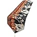 CHENGU Halloween Black Cat Table Runner Pumpkin Linen Table Cloth with Tassels Seasonal Fall Holiday Decor for Fireplace Indoor Outdoor Halloween Party Dining Table Decor, 13 x 72 in