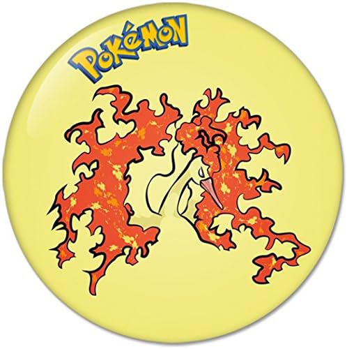 Moltres - Fire : Pokemon GO ,Pocket Monsters Pinback Buttons 2.25 Inch (58mm)