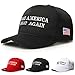 Baseball Cap, Baseball Hat Adjustable Cotton Plain Cap, Polo Style Low Profile Letter Make America Great Again Hat