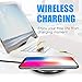 Wireless Charger iPhone X 8 8 Plus(7.5W), 10W Fast Wireless Charging Pad for Samsung Galaxy Note 8 / S8 / S8 Plus / S7 / S7 Edge / S6 / S6 Edge, Nokia Lumia 1520/ 1020/ 930/ 929/ 928, LG
