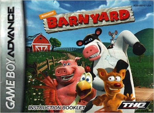Barnyard Gba Instruction Booklet Game Boy Advance Manual Only Nintendo Amazon Com Books