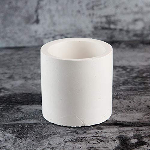 Nicole Concrete Planter Molds Handmade Cement Flower Pot Silicone Mould Pen Holder Desktop Decorating Tools
