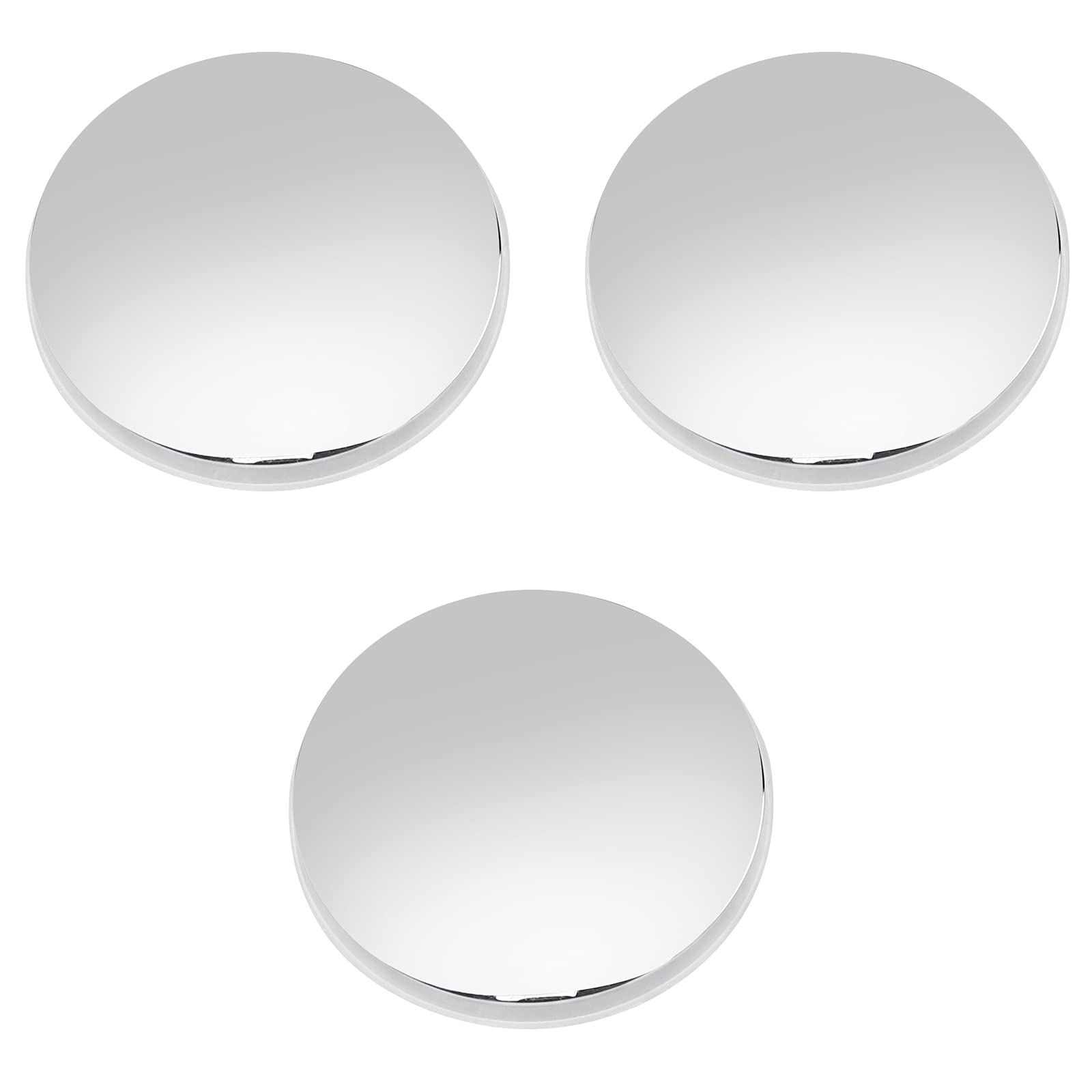 Allbor 3 Pcs Bathroom Sink Drain Stopper, 38mm Faucet Hole Cover Click Clack Basin Sink Pop-up Push Button Drain Stopper for Bathtub Drain Plug Kitchen Sink