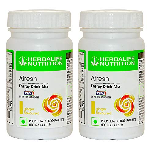 HERBALIFE NUTRITION Herbalife Afresh Energy Drink Mix (Ginger, 50 g