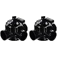 Jandy 4715 3-Port 1-1/2 to 2-Inch Positive Seal NeverLube Valve (Pack of 2)