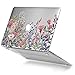 GMYLE MacBook Air 13 Inch Case A1466 A1369 Old Version 2010 2017, Hard Shell Plastic Clear Crystal Glossy Snap On Cover (Plum Floral Garden)