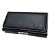 AIScell Pouch Belt Clip Case For Smartphone [ Magnetic Flap Holster Black Leather Case 5.90X3.20 X0.50 In. ] Fits Samsung Galaxy S9 / S8 / S7 / S6 / J3 / Iphone Xs/X / With Slim Cover Or Naked Phone