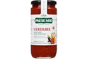 Paese MIO Verdure Natural and Vegan Italian Sauce, 420 milliliters